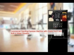 Коммерческая стоячая эспрессо-машина с Oracle Touch и встроенной фильтрацией воды