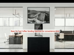 Автомат для продажи кофе из бобов в чашки для магазинов