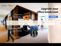 Интеллектуальная и компактная машина для продажи кофе от бобов до чашки для развертывания OCS от Evoacas