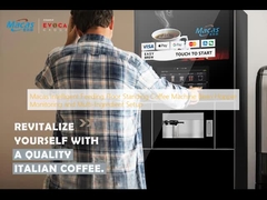 Макас Интеллектуальная подача стоявшая кофейная машина зерновая лопатка Мониторинг и установка с несколькими ингредиентами