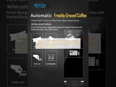 Коммерческая кофемашина Macas с автоматической очисткой и мониторингом бобового хоппера