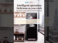 Высокое давление espresso пивоварня для кофе с Macas коммерческий полностью автоматический свежемолоченный шкаф кофемашина
