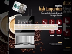 Быстро подавайте разнообразные специальные кофе с помощью машины для продажи кофе для занятых заведений