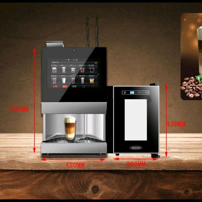 Автоматический автомат для продажи свежего кофе Espresso мощностью 2000 Вт