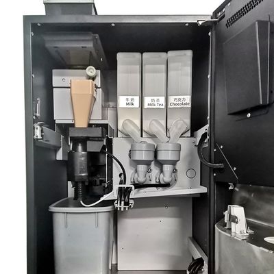 Купить Металлическая стальная автоматическая машина для продажи капучино протокол MDB онлайн изготовление