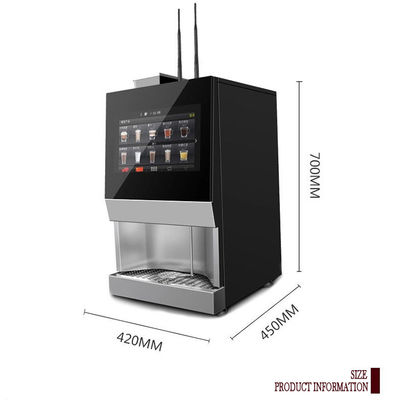 Полностью автоматическая коммерческая espresso кофе и чайная машина профессиональная видео кофеварка для гостиниц и ресторанов