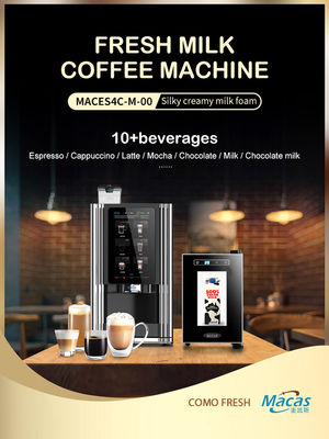 Хорошая цена. Производство многофункциональной espresso кофеварки для автоматической продажи кофе с свежим молоком онлайн
