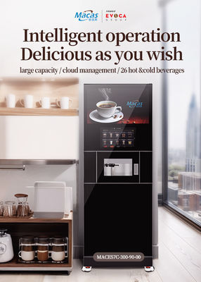Купить Intelligent Feeding Floor Standing Coffee Machine Macas Commercial Fully Automatic Freshly Ground Cabinet Coffee Machine онлайн изготовление