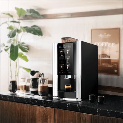Купить Автомат для продажи чая и других напитков из бобов в чашки с более чем 12 напитками и высотой чашки 70-158 мм онлайн изготовление