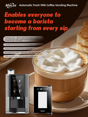 Купить Factory Commercial Bean to Cup Fresh Milk Espresso Coffee Machine suits in HoReCa онлайн изготовление
