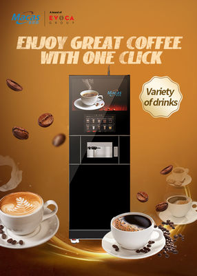 Высокое давление espresso пивоварня для кофе с Macas коммерческий полностью автоматический свежемолоченный шкаф кофемашина