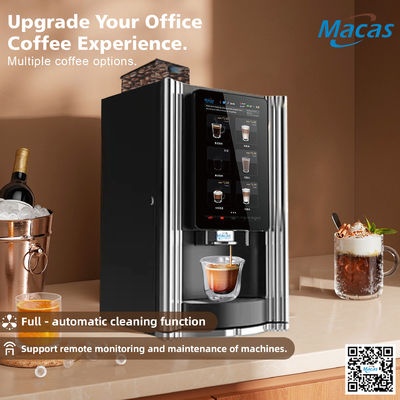 Хорошая цена. Commercial Bean To Cup Cappuccino Coffee Vending Machine with 15.6inch Touch Screen Hot drinks онлайн