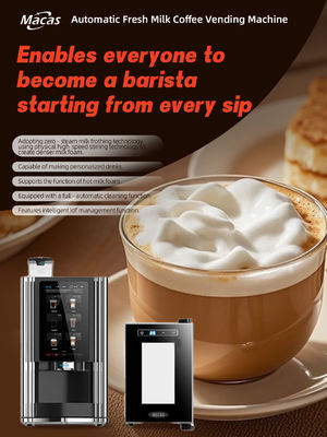 Хорошая цена. Best Fresh Milk Automatic Espresso Coffee Vending Machine suits in Coffee Shops онлайн